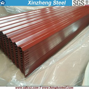 Building Material Color Coated Corrugated Galvanized Steel Roofing Sheet