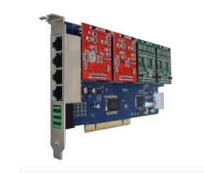 16 Ports PCI Asterisk Card/Voice Card/Telephony Card 16FXO/FXS