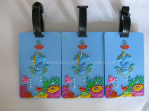 Cheapest Price Top Quality Logo Printed Soft PVC Luggage Tag